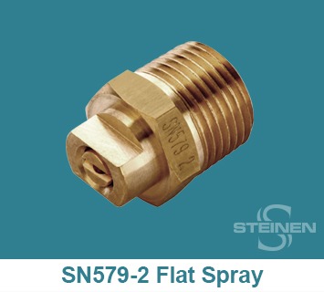 Steinen, Hahn, Mining, SN-579-2, H-U, H-VV, Flat Spray Nozzles, Flat Spray Nozzles, Flat Sprays, Wrench Flats